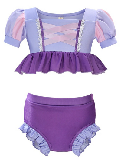 Little Ice Princess Two-Piece Swimsuit