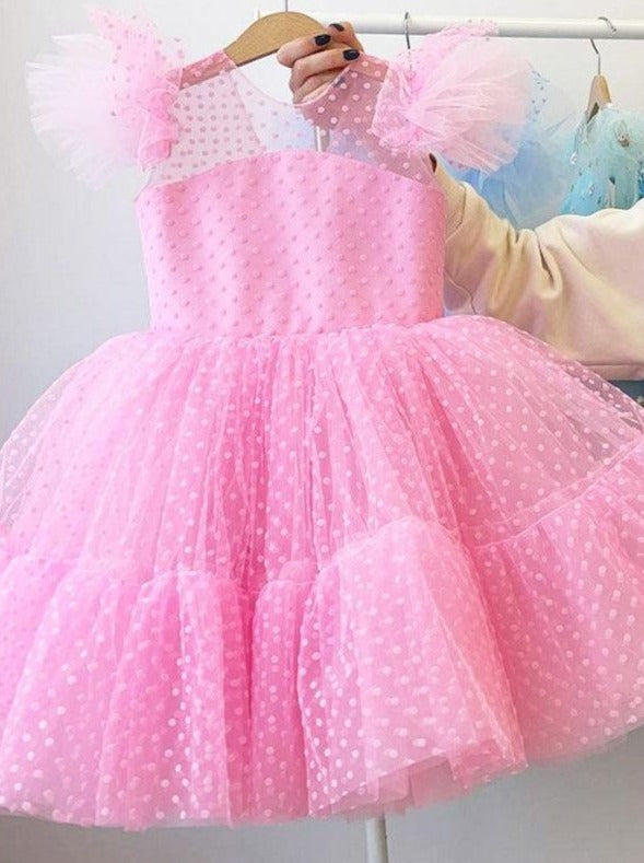 Image of Polka Dot Big Twirls Party Dress