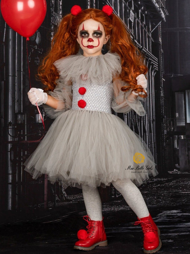 Pennywise Kids Costume Halloween Costume Mia Belle Girls