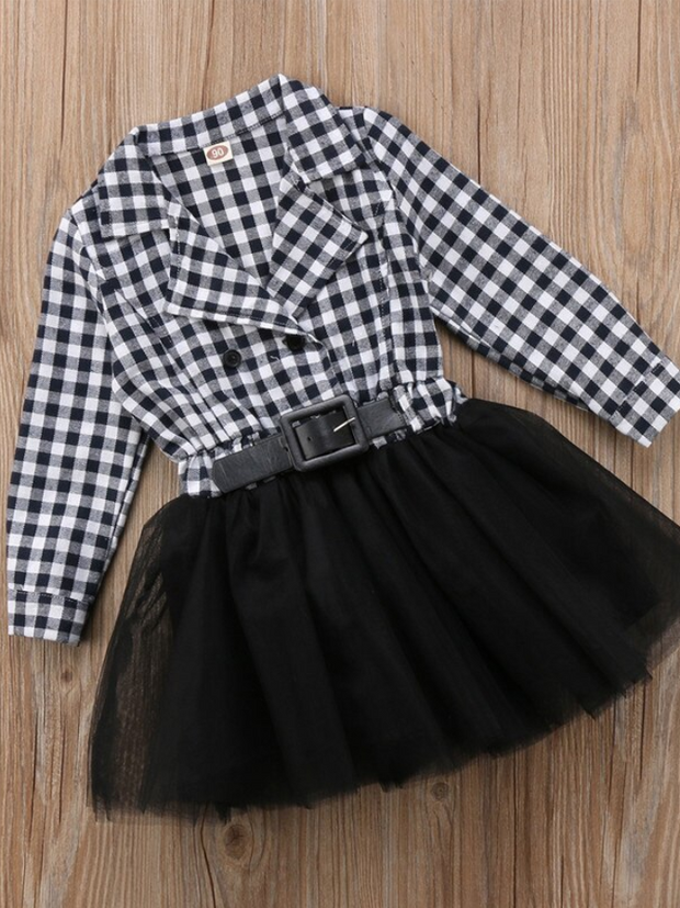 black and white tutu skirt