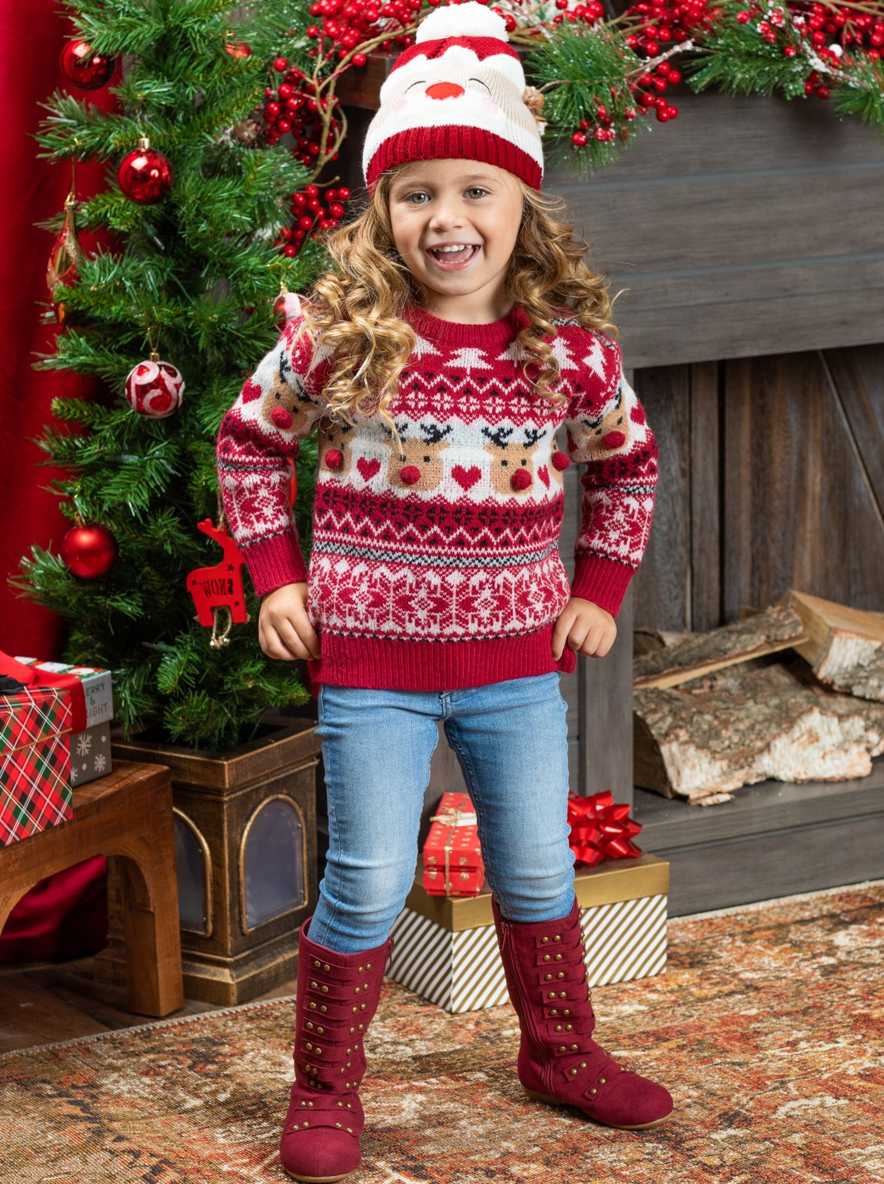 Image of Love At Frost Sight Reindeer Sweater