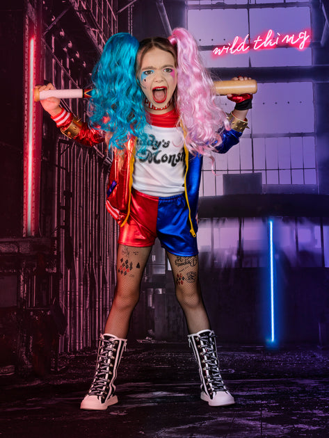 Harley Quinn Kids Costume | Harley Quinn Costume - Mia Belle Girls