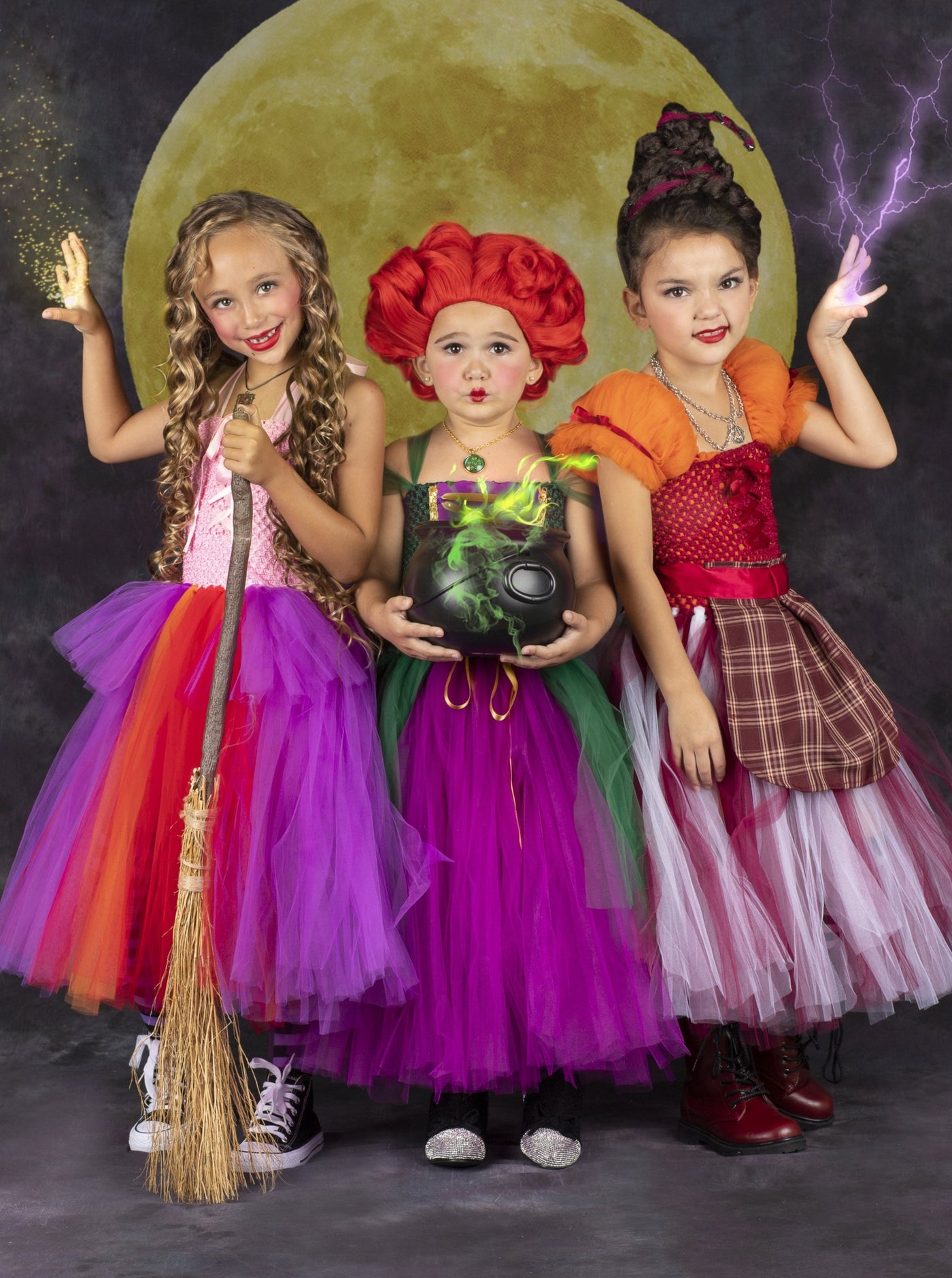 Girls Halloween Costumes | Hocus Pocus Tutu Dress - Mia Belle Girls