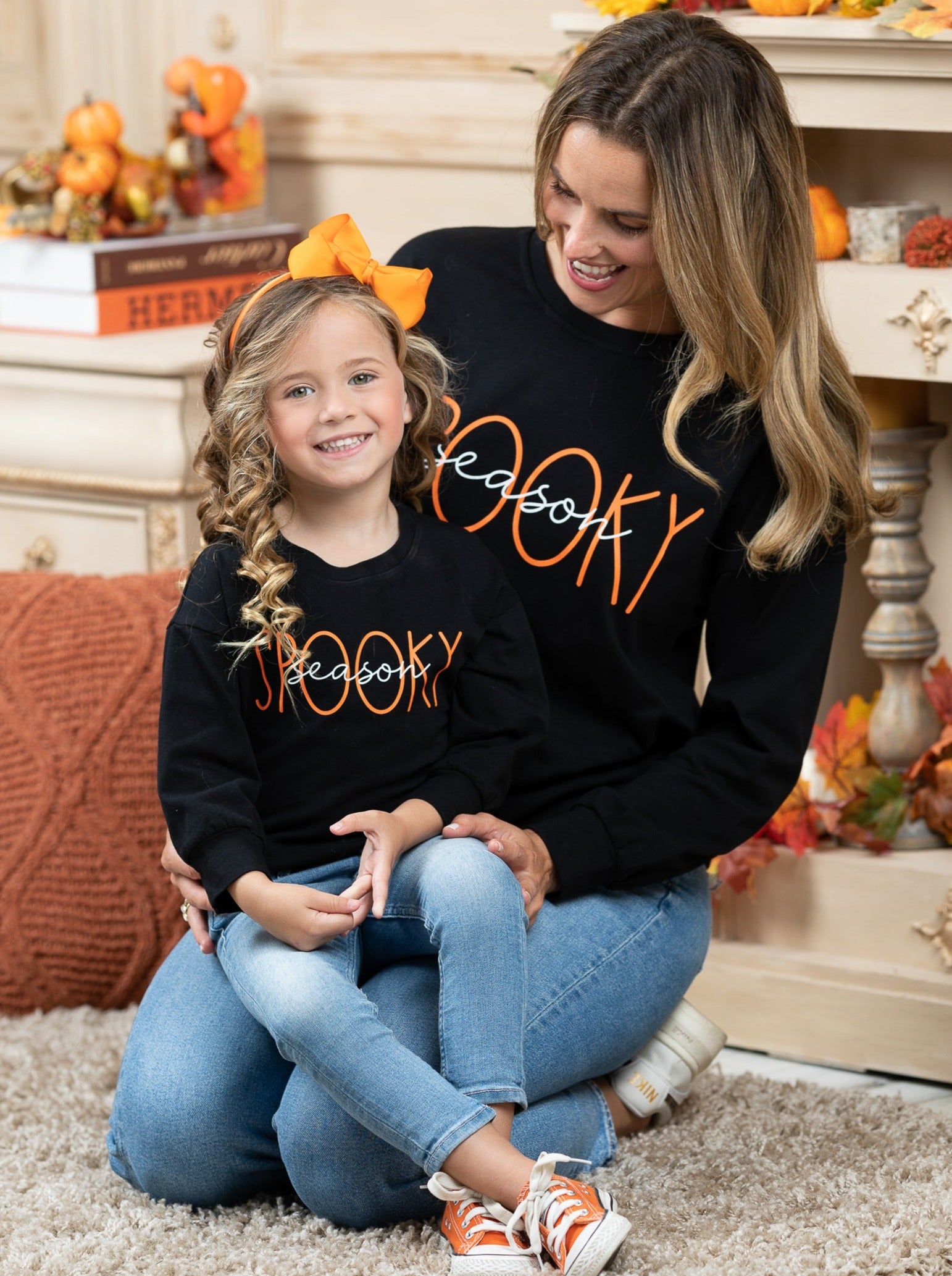 Image of Mommy & Me Spooky Season Pullover