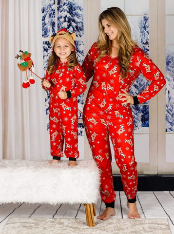 Kids Cute Winter Pajamas  Girls Christmas Penguin Pajama Set – Mia Belle  Girls