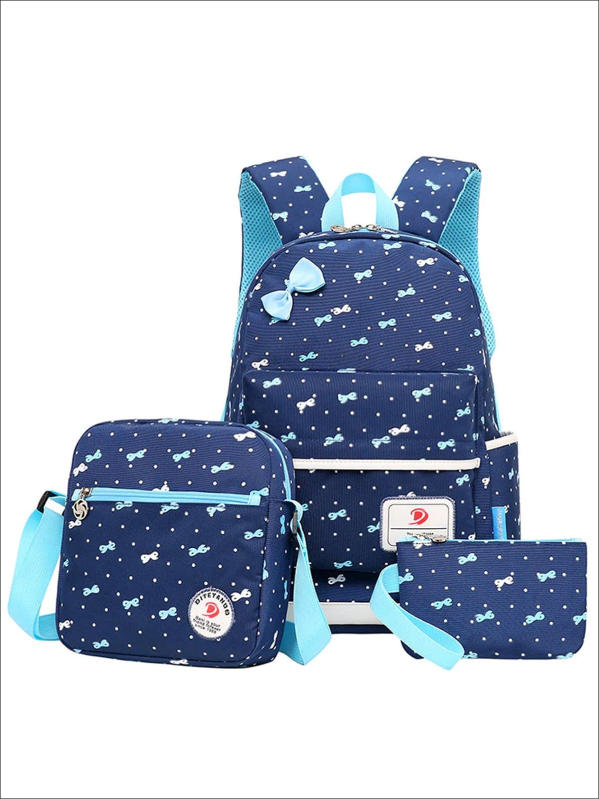 Girl Bow Polka DOT Cute Mini Backpack Mini Backpack Convertible One  Shoulder Bag Ladies Purse, Blue - China Handbag and Tracel Bag price
