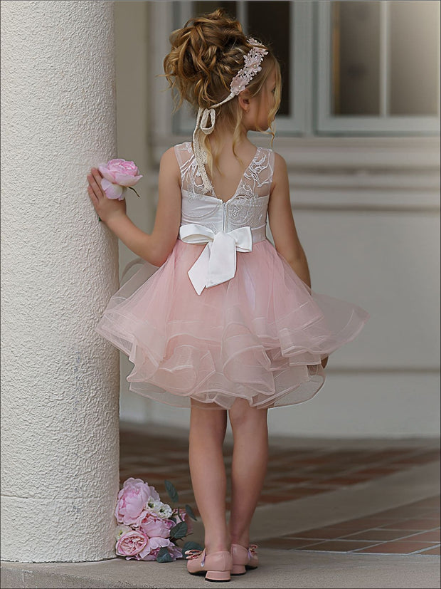 Girls Ball Gown Style Puffy Tutu Dress – Mia Belle Baby