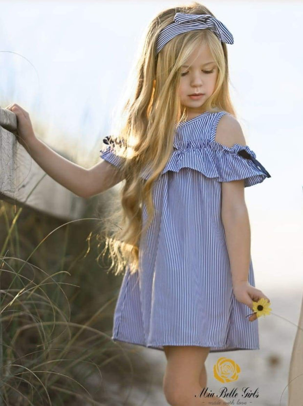 girls white tunic dress