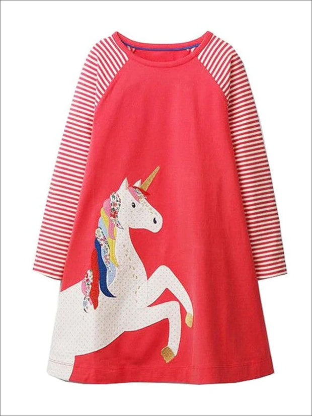 unicorn shirt dress