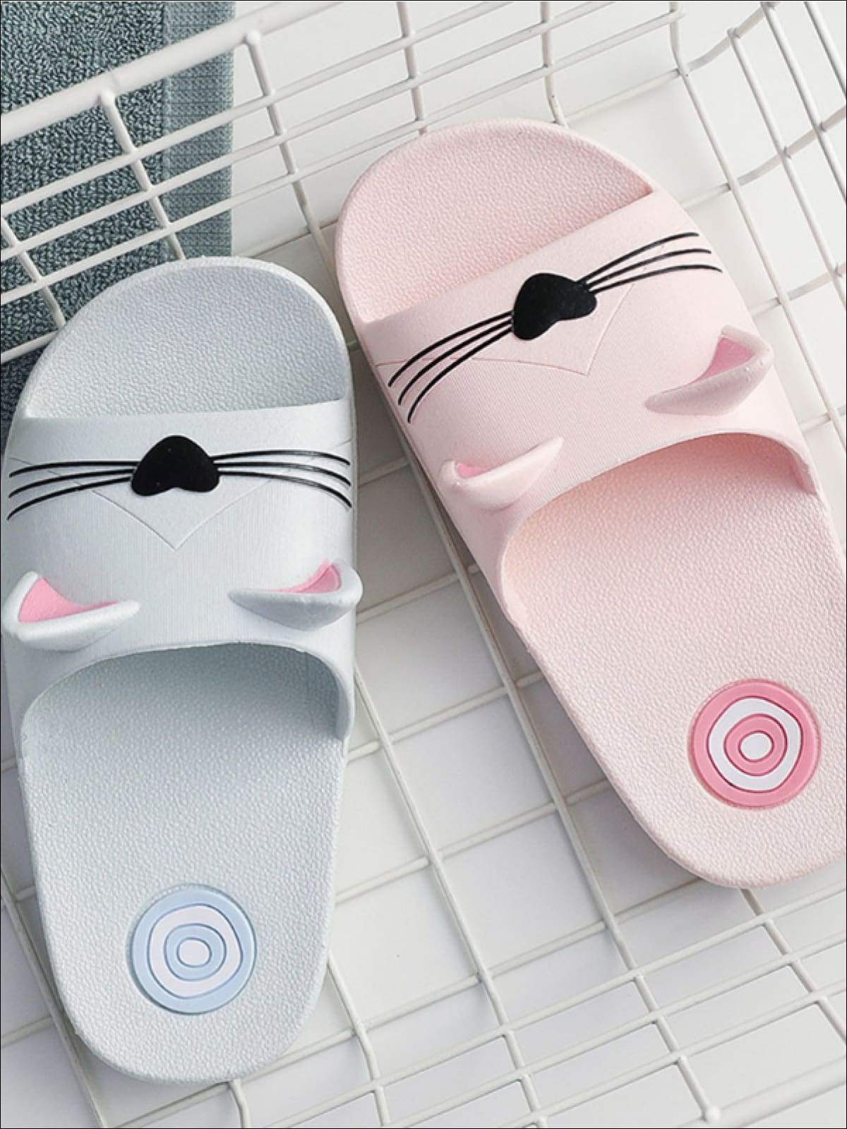 pink cat slides