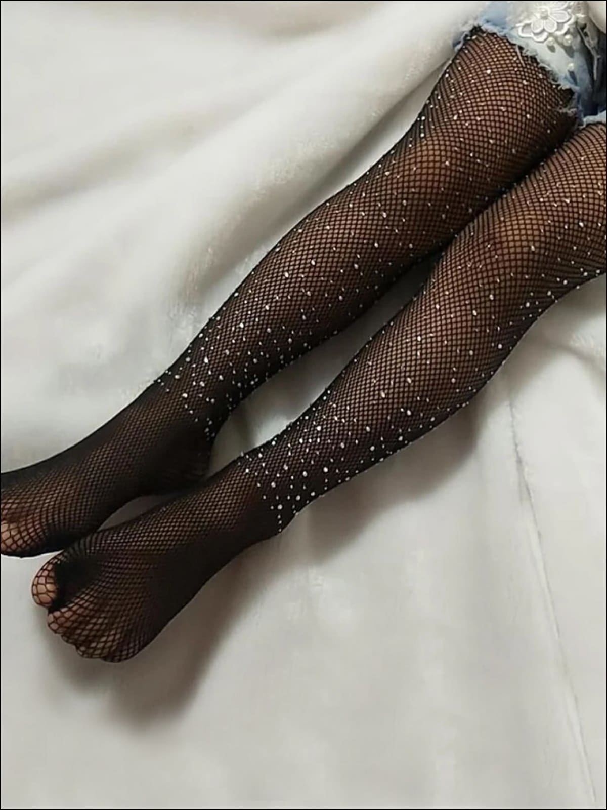 Embellished Fishnet Tights | Ardene