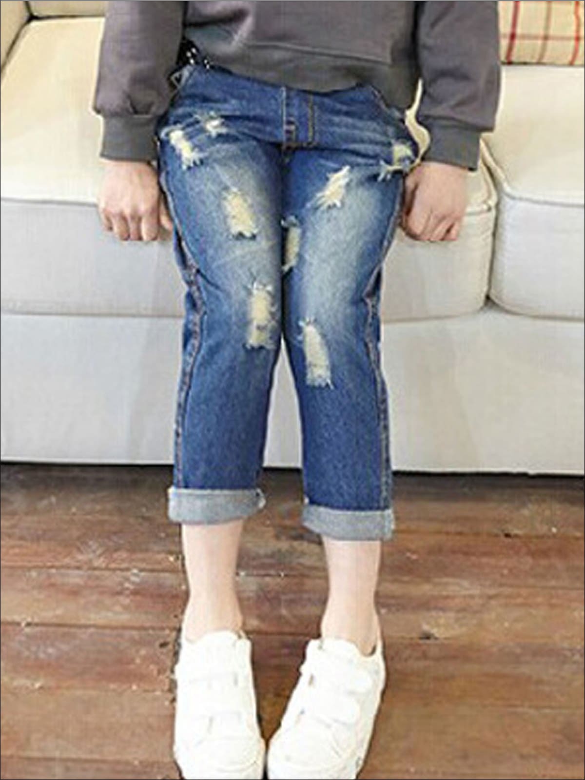Truce Big Girls 7-16 Wide Leg Denim Pants | CoolSprings Galleria