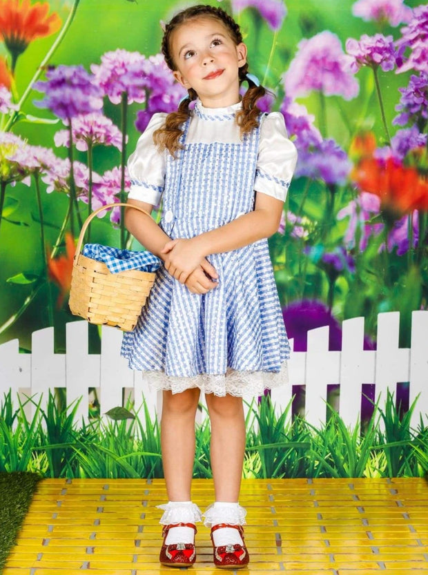 Mia Belle Girls Dorothy From Wizard Of Oz Inspired Halloween Costume Mia Belle Girls