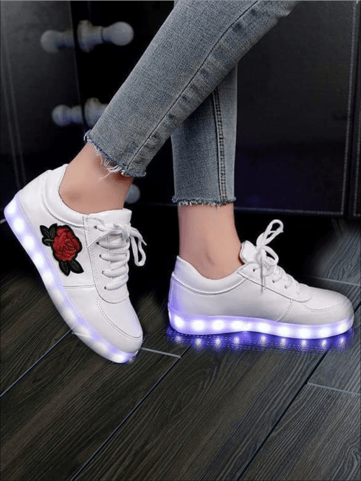 led rechargeable shoes