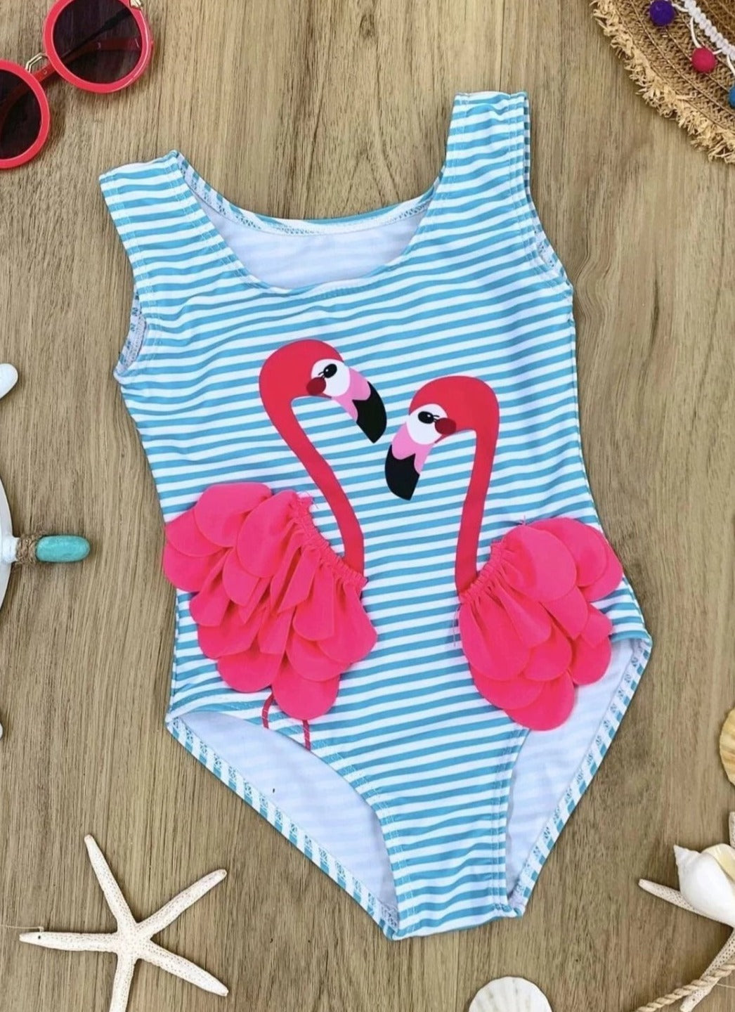 Mia Belle Girls - Flamingos 🦩 all day 👙😜 Shop Swimsuit:   Shop Collection