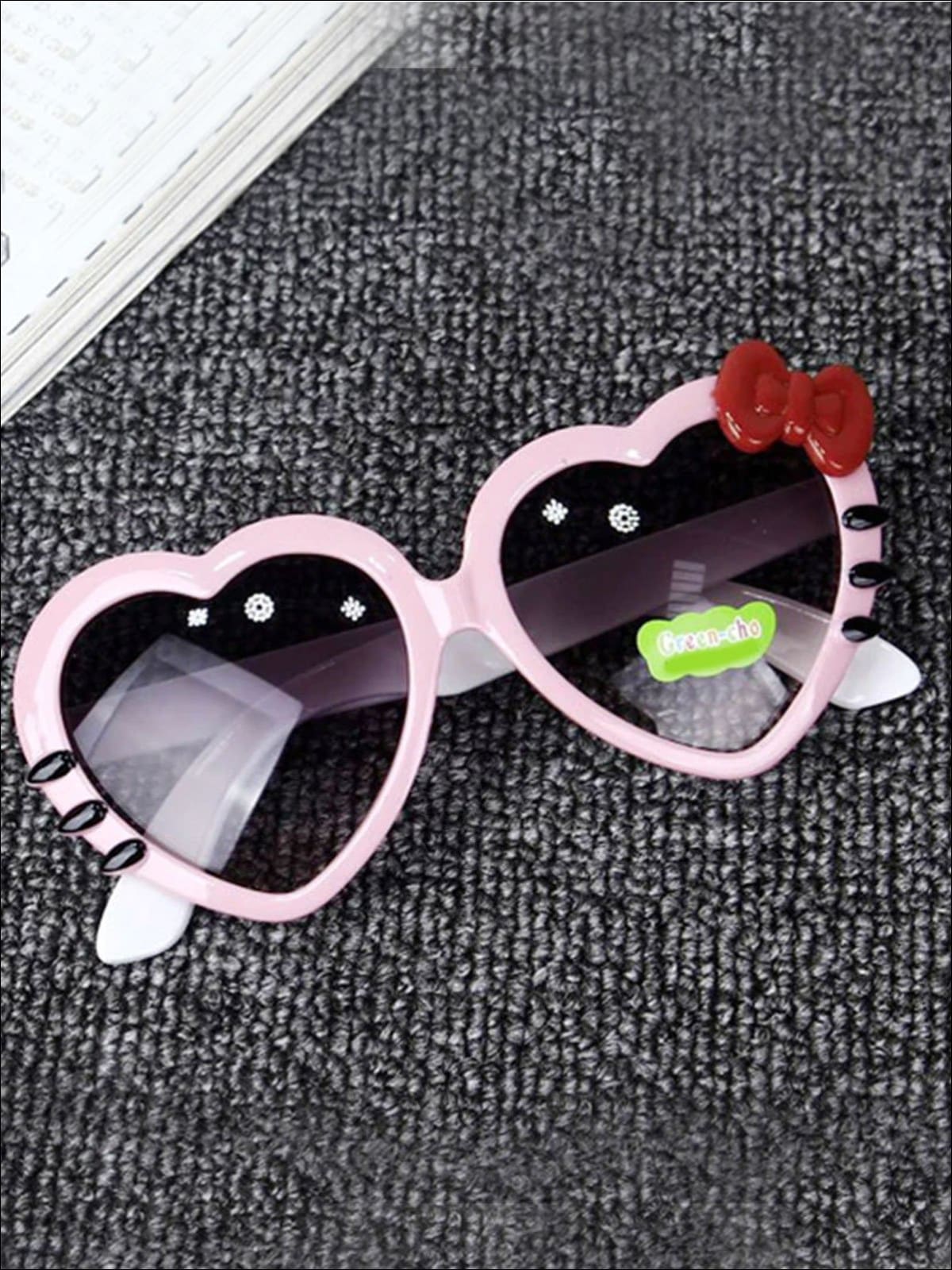 Girls Bicolor Heart Sunglasses | Girls Accessories - Mia Belle Girls