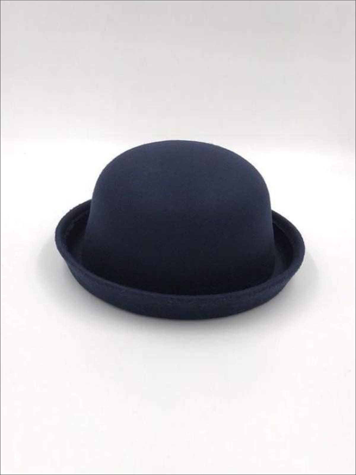 navy blue wool hat