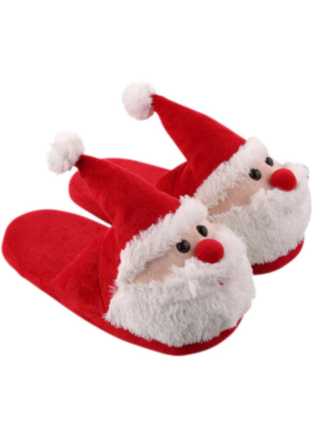 girls christmas slippers