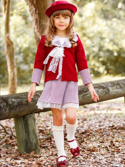 Childrens Christmas Dress - Mia Belle Girls