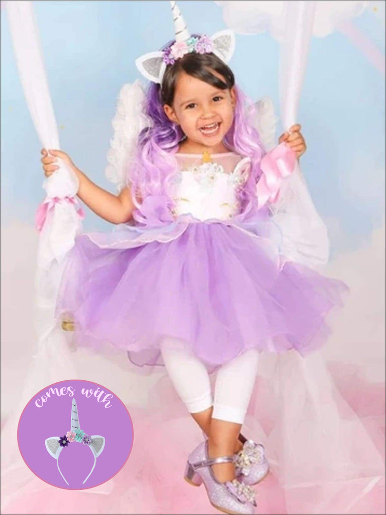 tutu dress purple