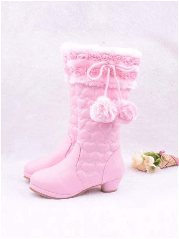 girls fuzzy boots