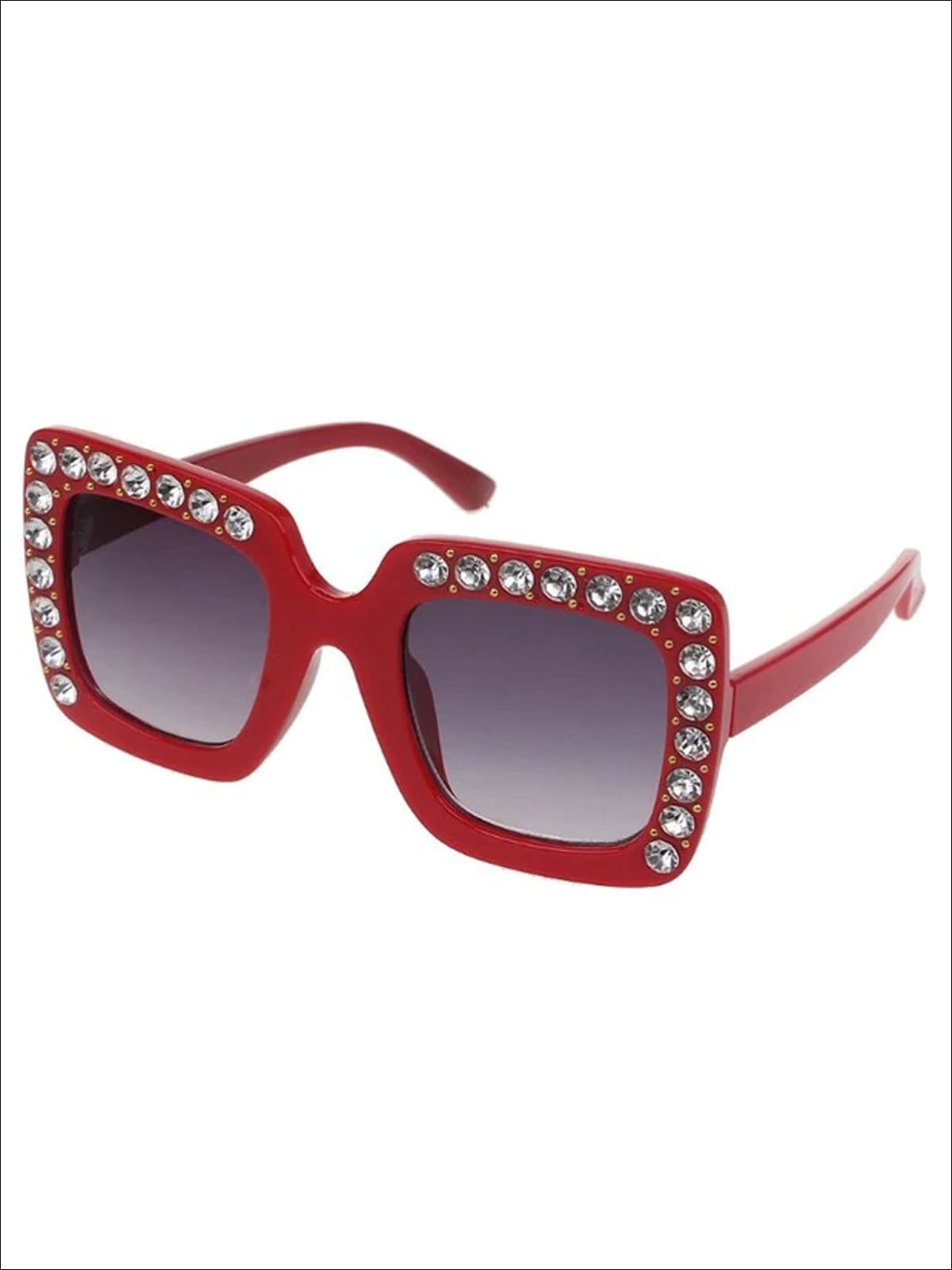 Amosfun sunglasses for women glasses rhinestone bling face mask bejeweled  studded oversized flame- Women Oversized Square Crystal Thick- Frame  Sunglasses Anti- UV Sunglass : Amazon.sg: Fashion