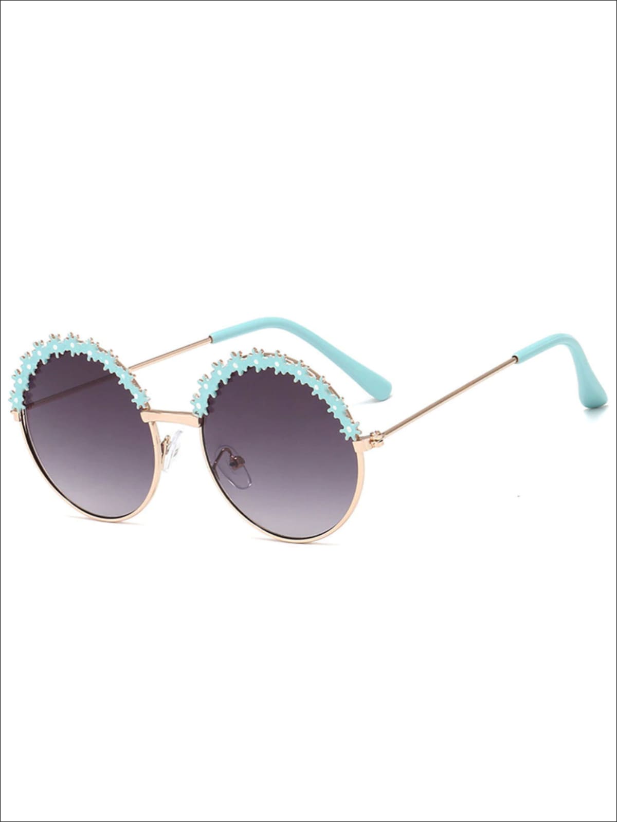 Mia Belle Girls Little Heart Sunglasses