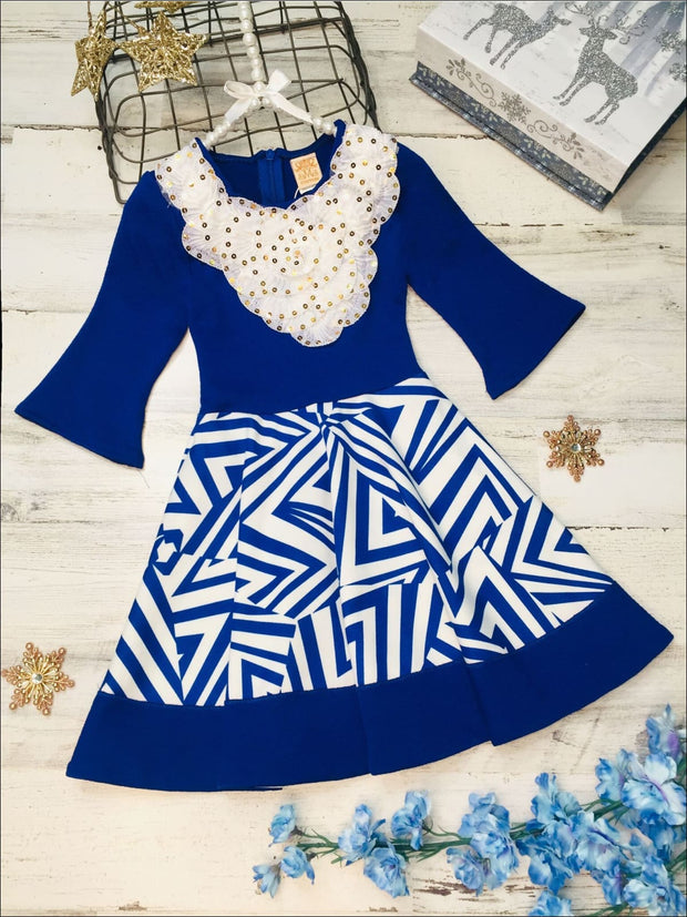 3t blue dress