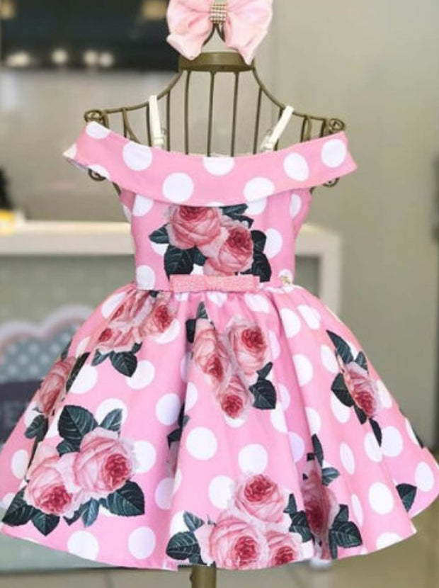 2t pink dress