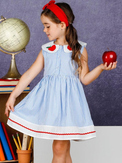 Back To School Dresses, Apple Stripe Skater Dress