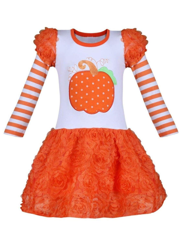 baby orange tutu skirt