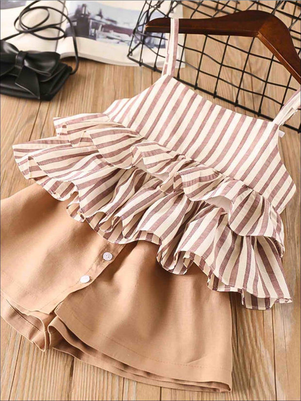 girls ruffle blouse