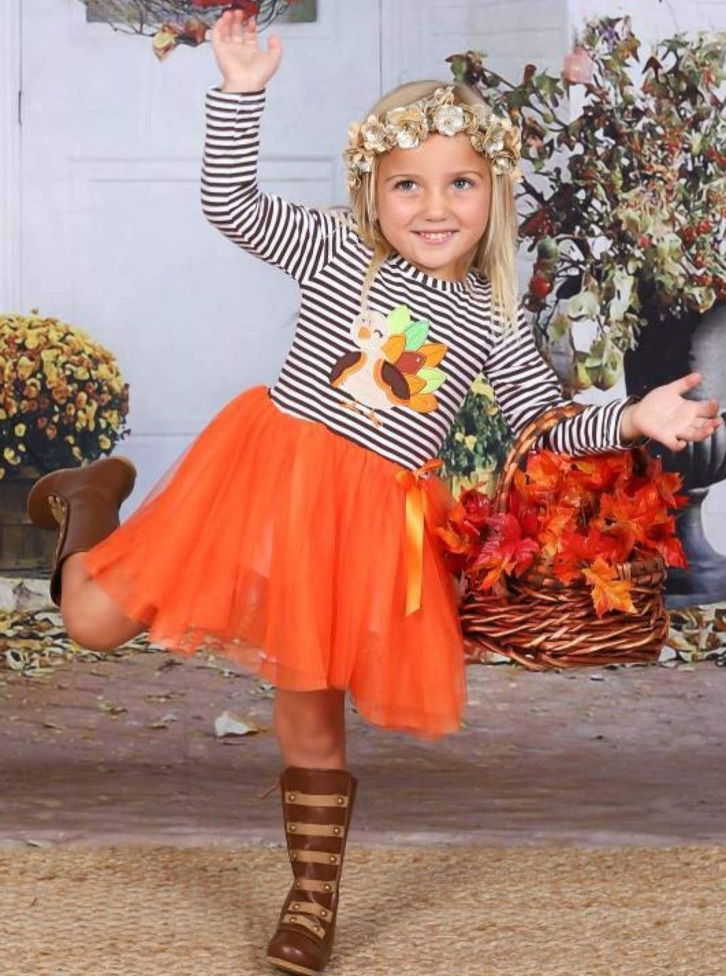 girls thanksgiving dress