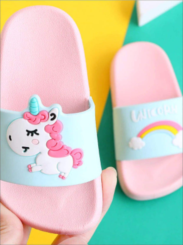unicorn baby sandals