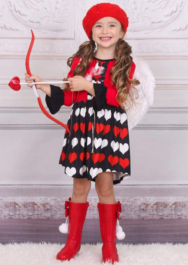 girls valentines dress