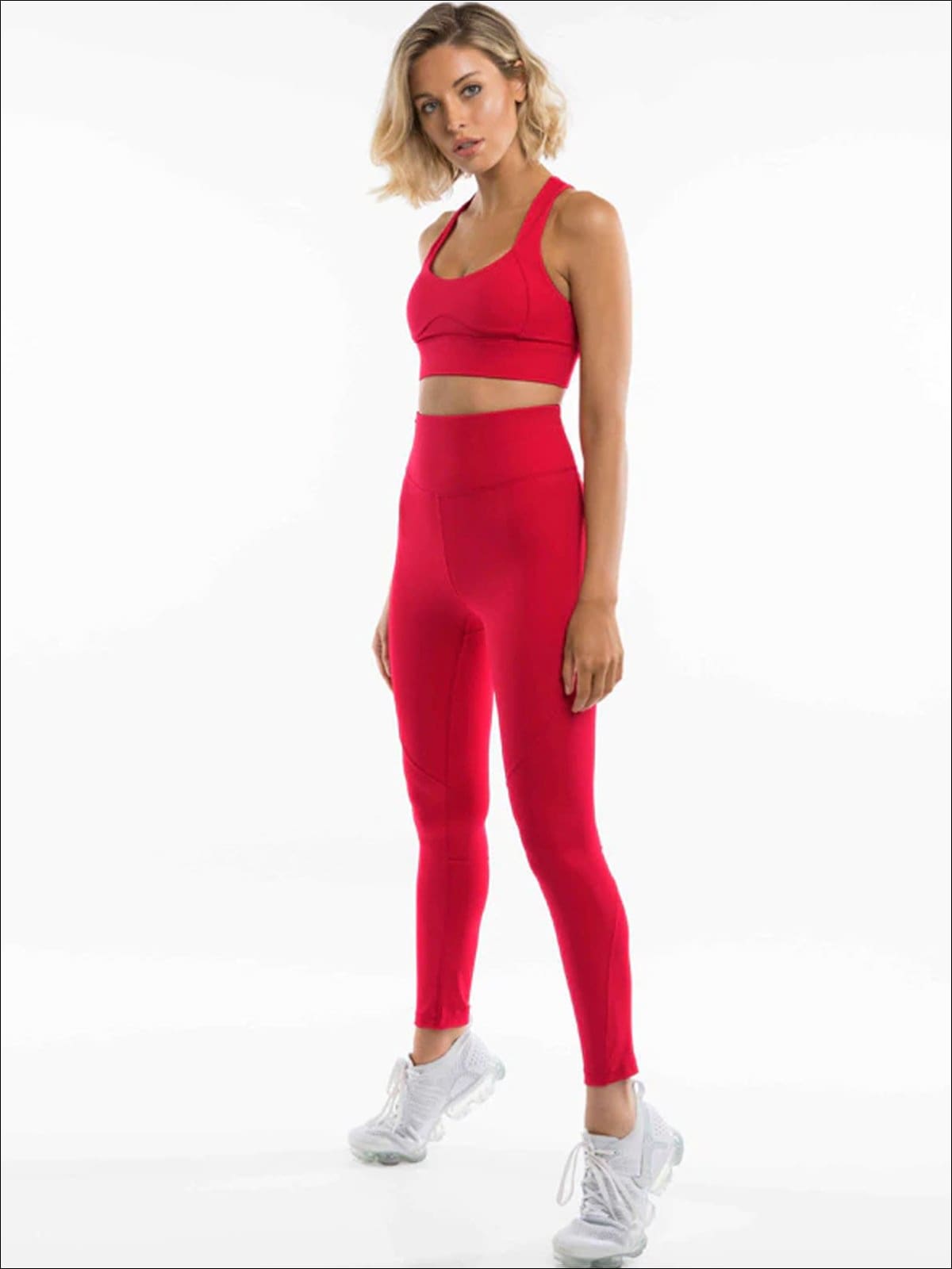 Maxbell Women 2 Pieces Tracksuit Sports Bra Legging Pants Yoga Set Outfit M  Rose Red at Rs 2614.00, New Delhi