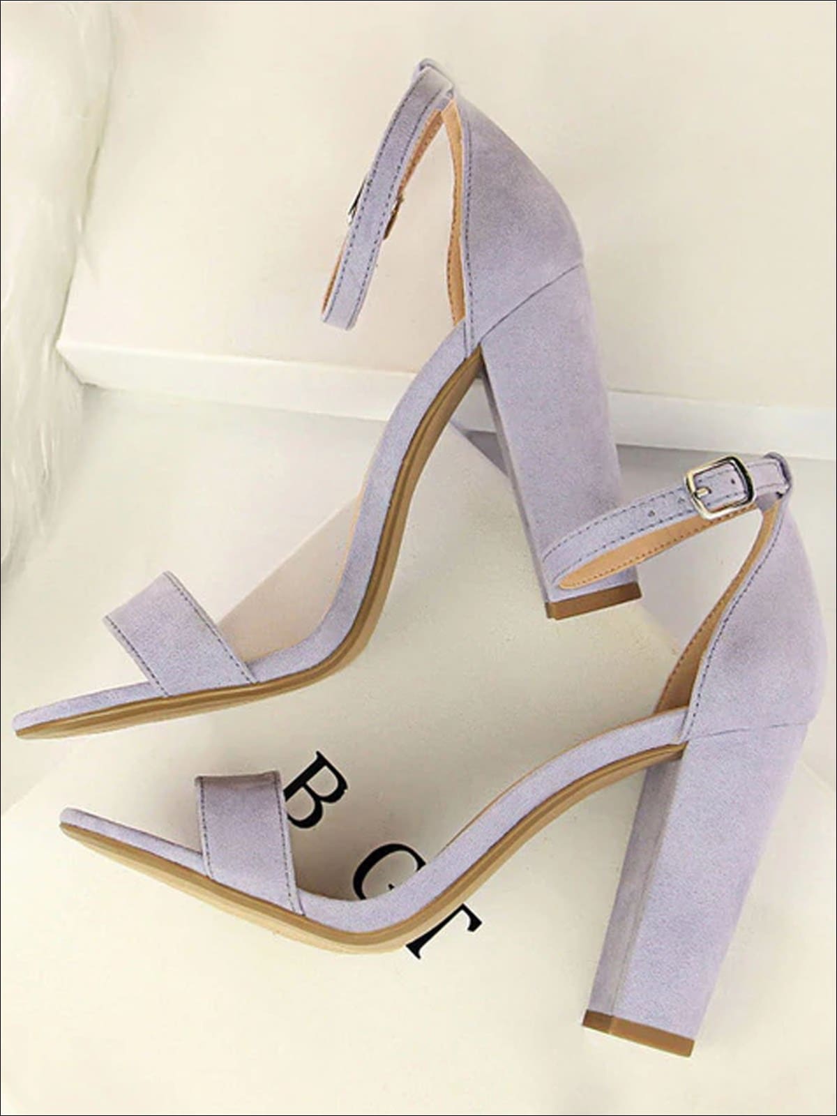 lavender color heels