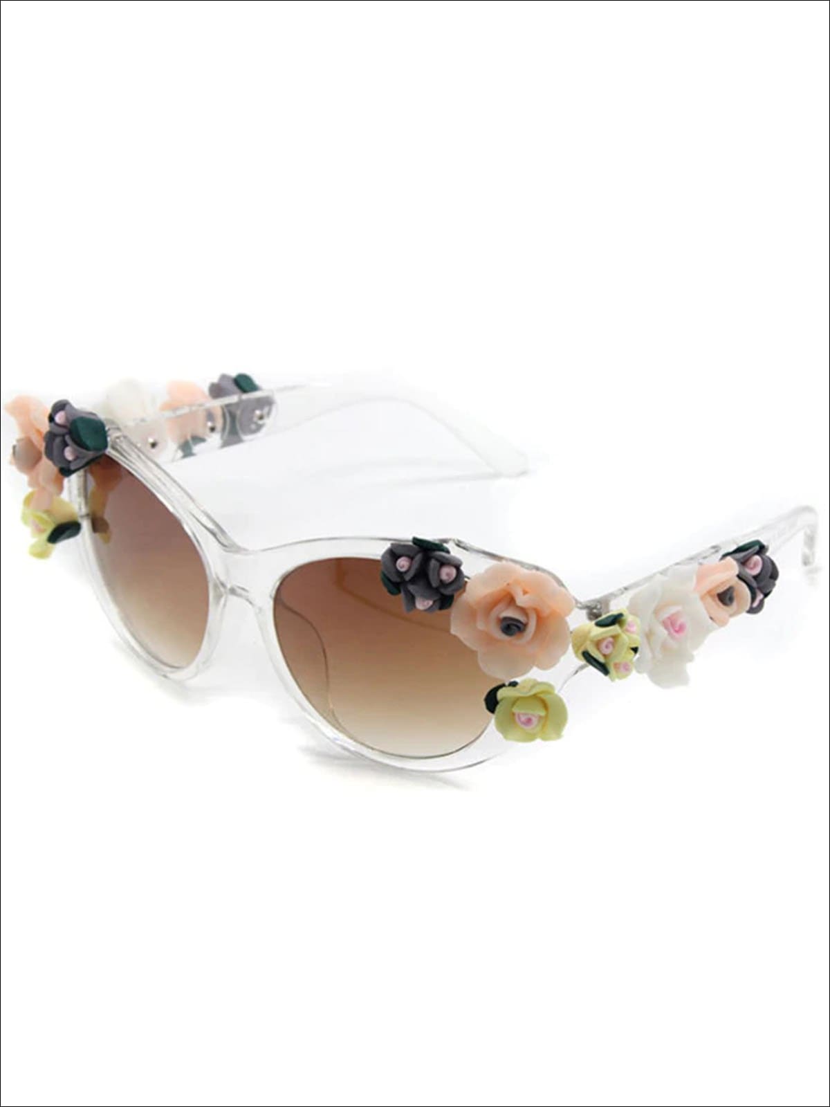 Women's Baroque Sunglasses | Floral Sunglasses - Mia Belle Girls