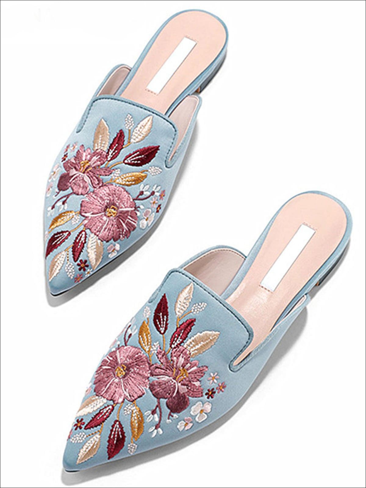 MIA, Shoes, Mia Floral Wedges