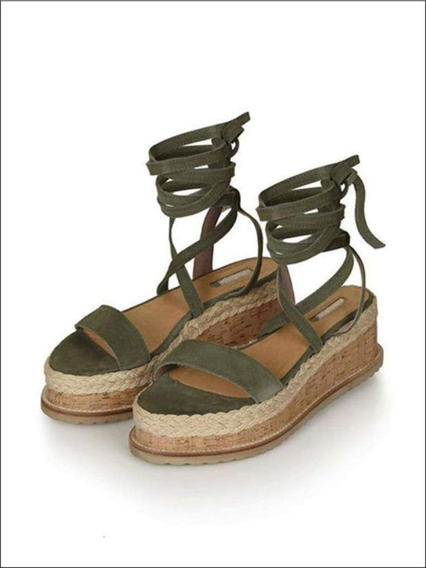 womens tie up espadrilles