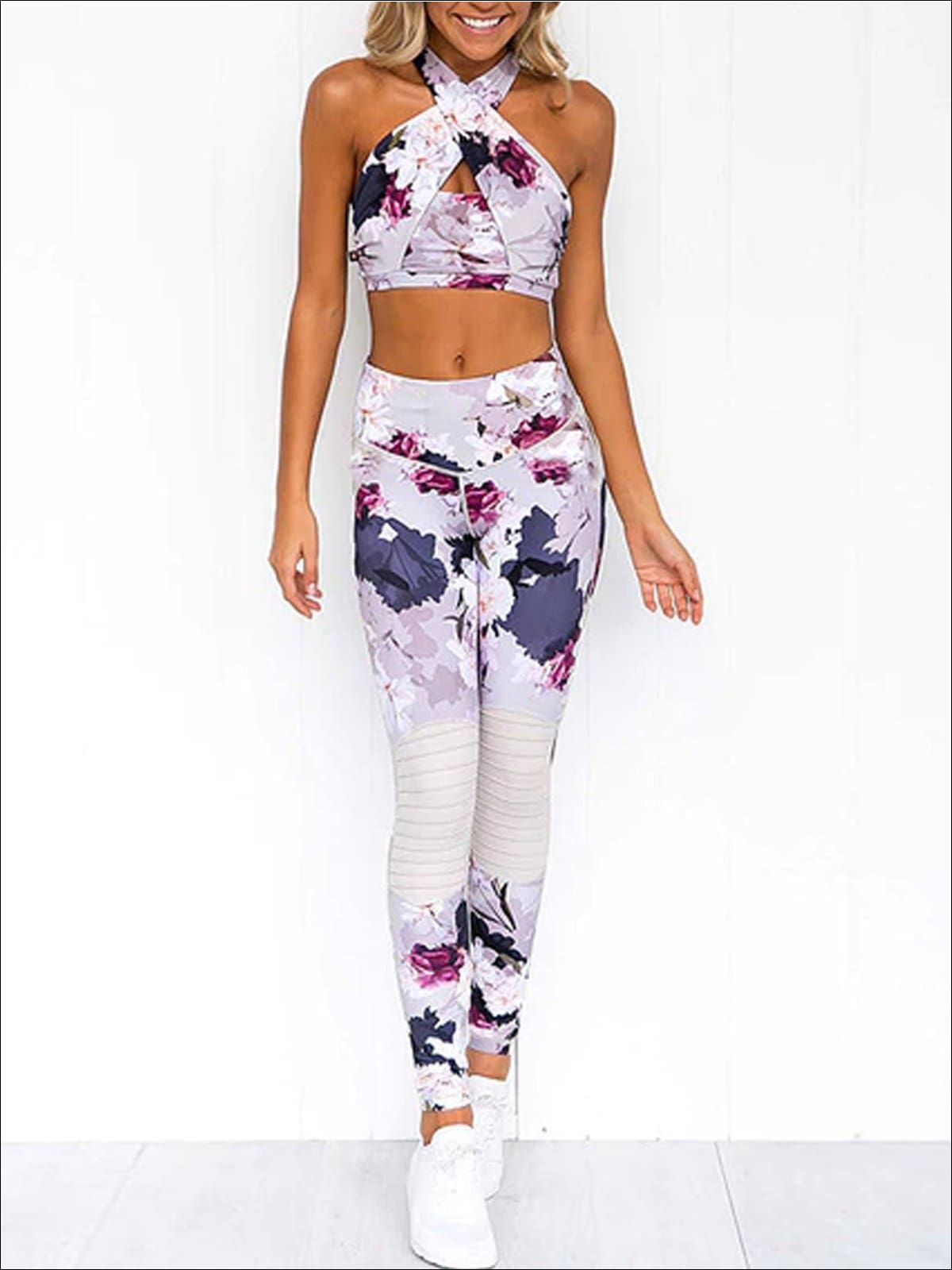 Floral Women Activewear Set 