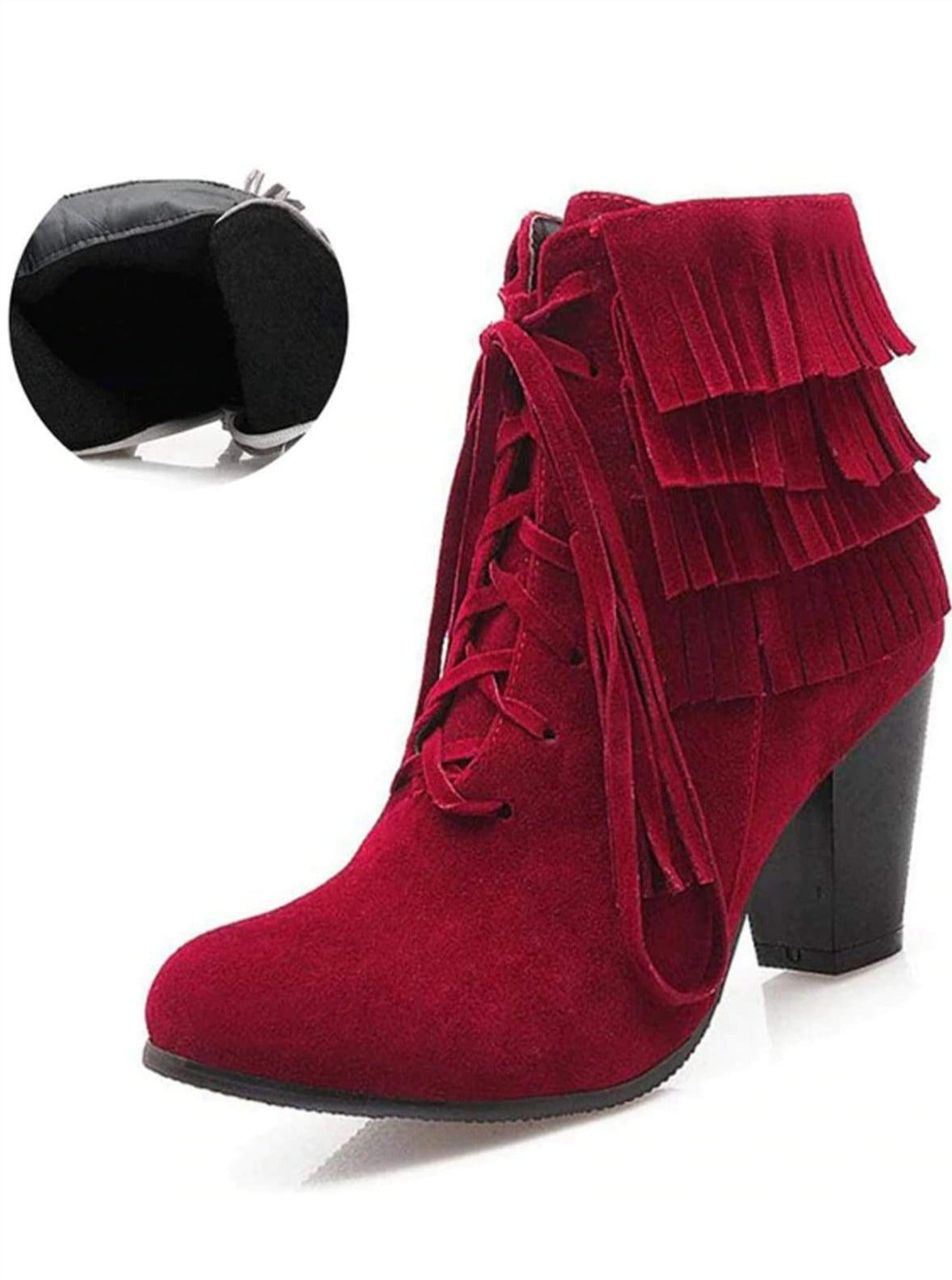 mia lace up boots