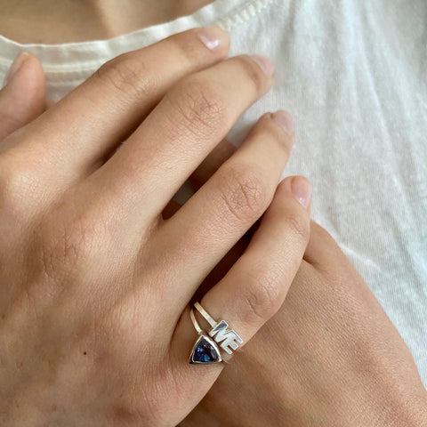 Silver U & Me Ring – GIVA Jewellery