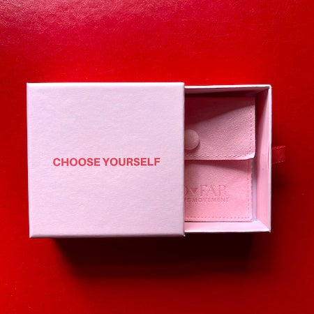 Self Love Trillion Necklace Choose Yourself Packaging