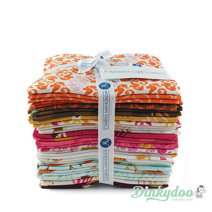 windham mendocino by heather ross fat quarter bundle