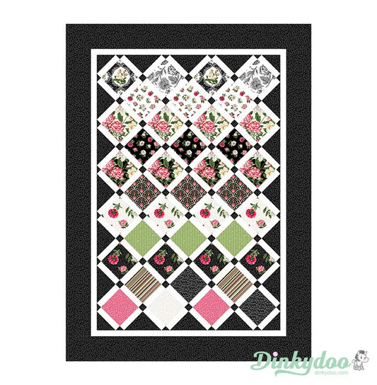 Stomp Stomp Roar - Square Puzzle Quilt Pattern - Stacy Iest Hsu