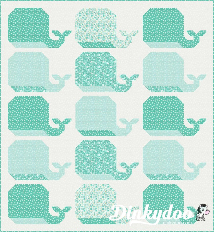 The Sea & Me - Lil Whale Pattern - Stacy Iest Hsu