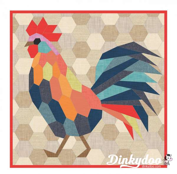 the-rooster-quilt-pattern-english-paper-piecing-violet-craft-dinkydoo-fabrics