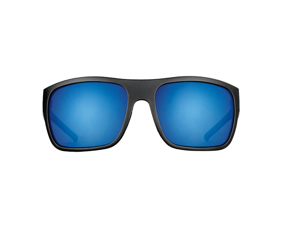 Blue Otter Rabun Polarized Sun Glasses, Black/Tidal Blue
