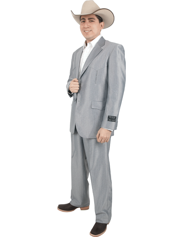 Silver Western Suit - 70110001 